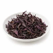 一碟紫茶茶叶