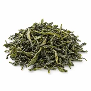 一堆绿茶茶叶